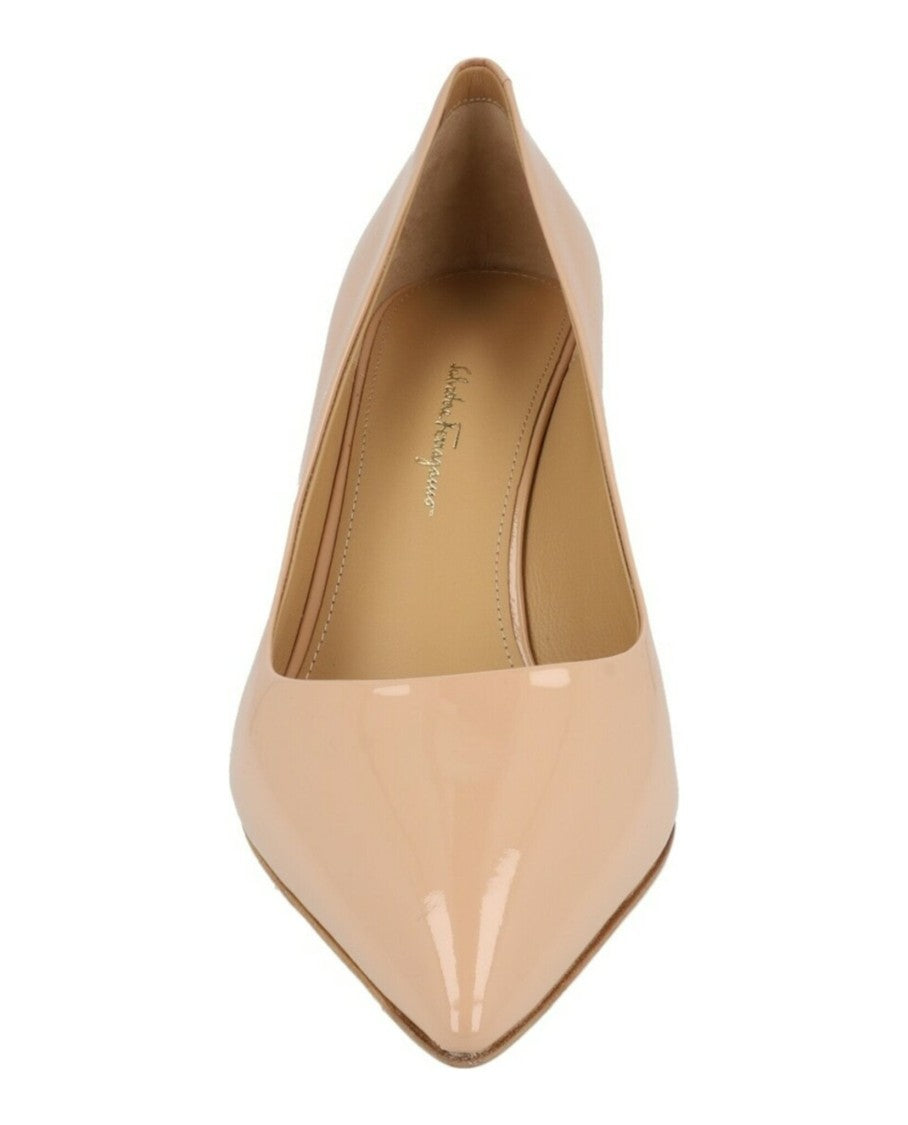 Ferragamo Ilary  Patent Leather Pumps - Narrow Width