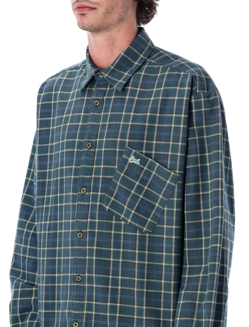 Erl Plaid Woven Overshirt