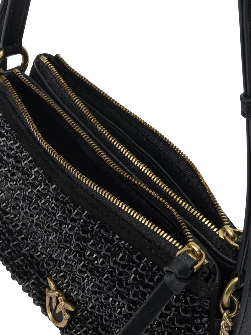 Pinko Leather Crossbody Bag