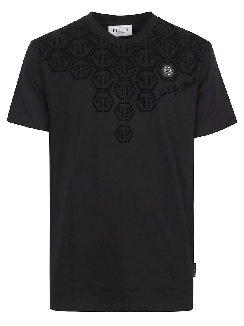Philipp Plein Short-Sleeved Black T-Shirt