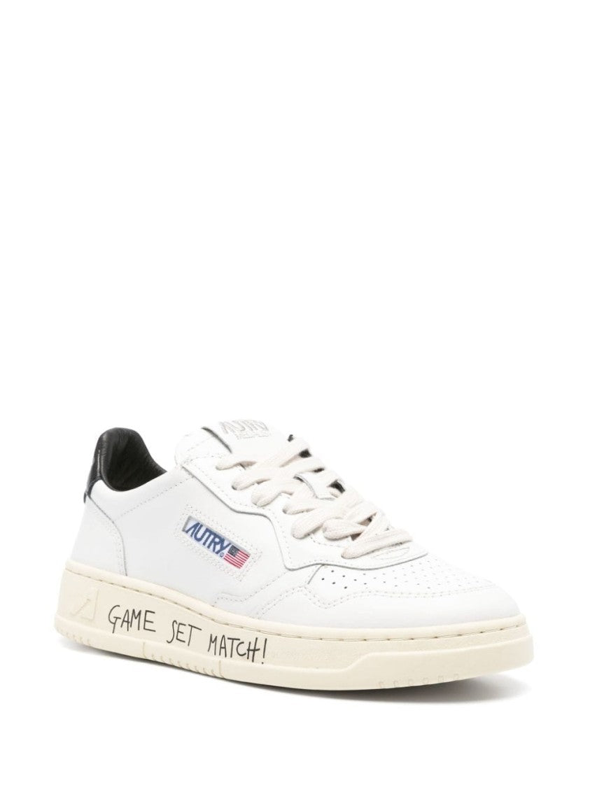 Autry Sneakers With Iconic Branding And Comfortable Leather Construction