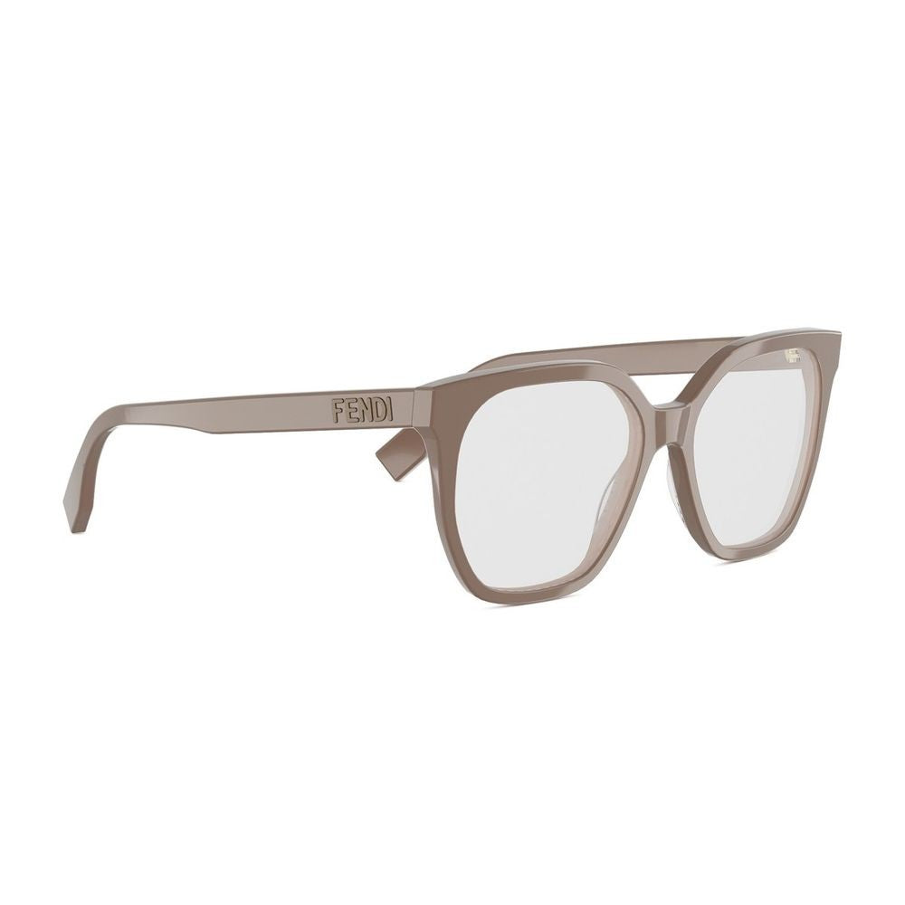 Fendi Fe50087i Lettering Square Glasses