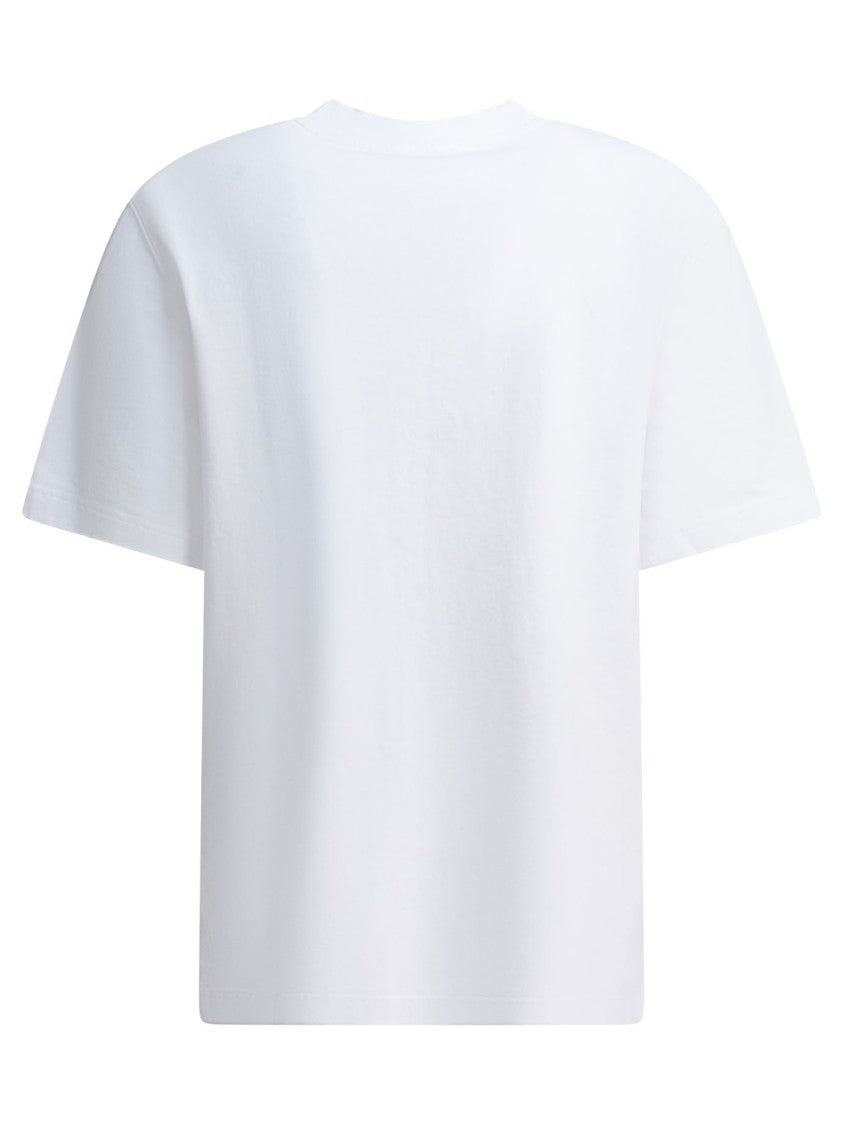 Jacquemus Gros Grain Logo White T-Shirt