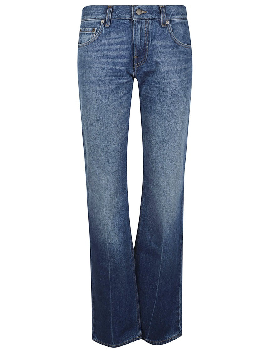 Haikure Carly Real Blue Straight-Leg Jeans