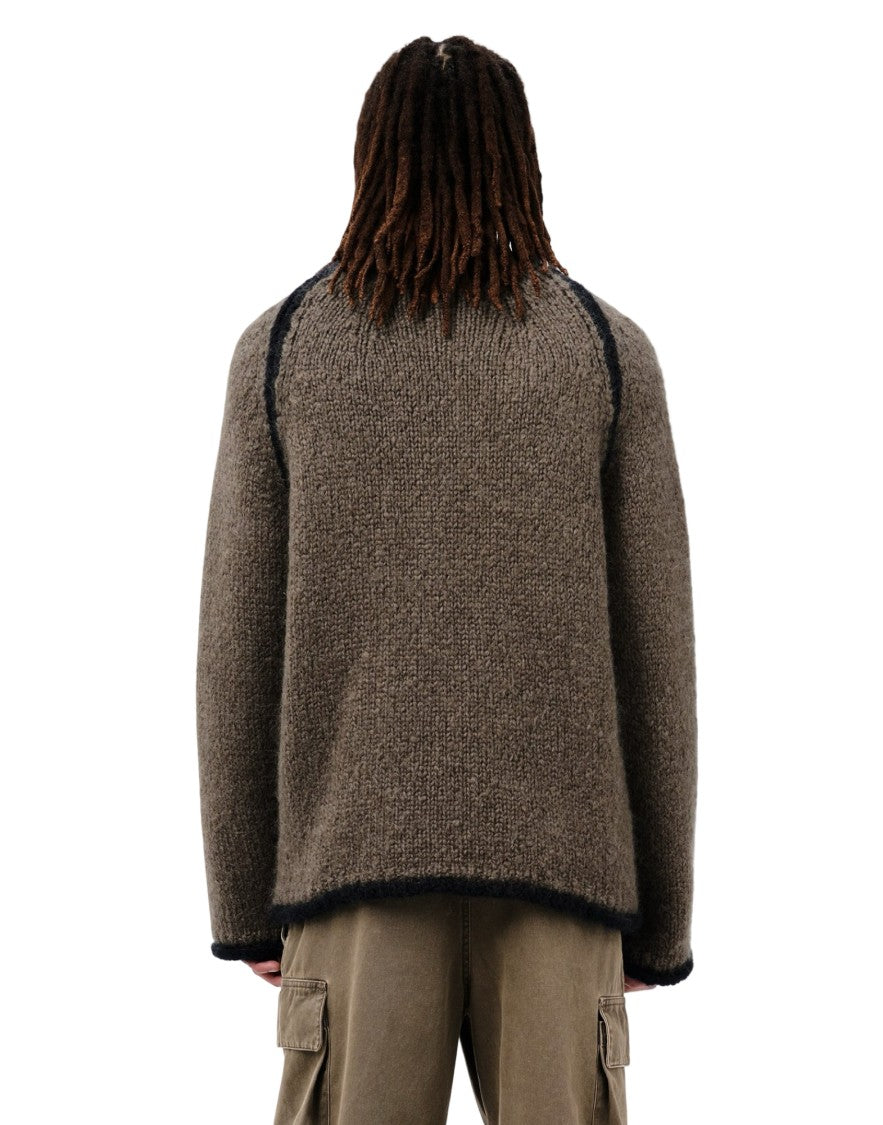 Our Legacy Textured Knit Roundneck Sweater