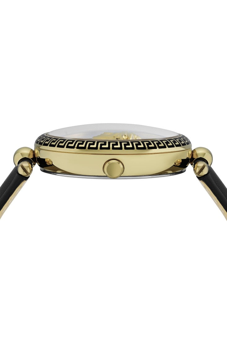 Versace Palazzo Empire Leather Watch