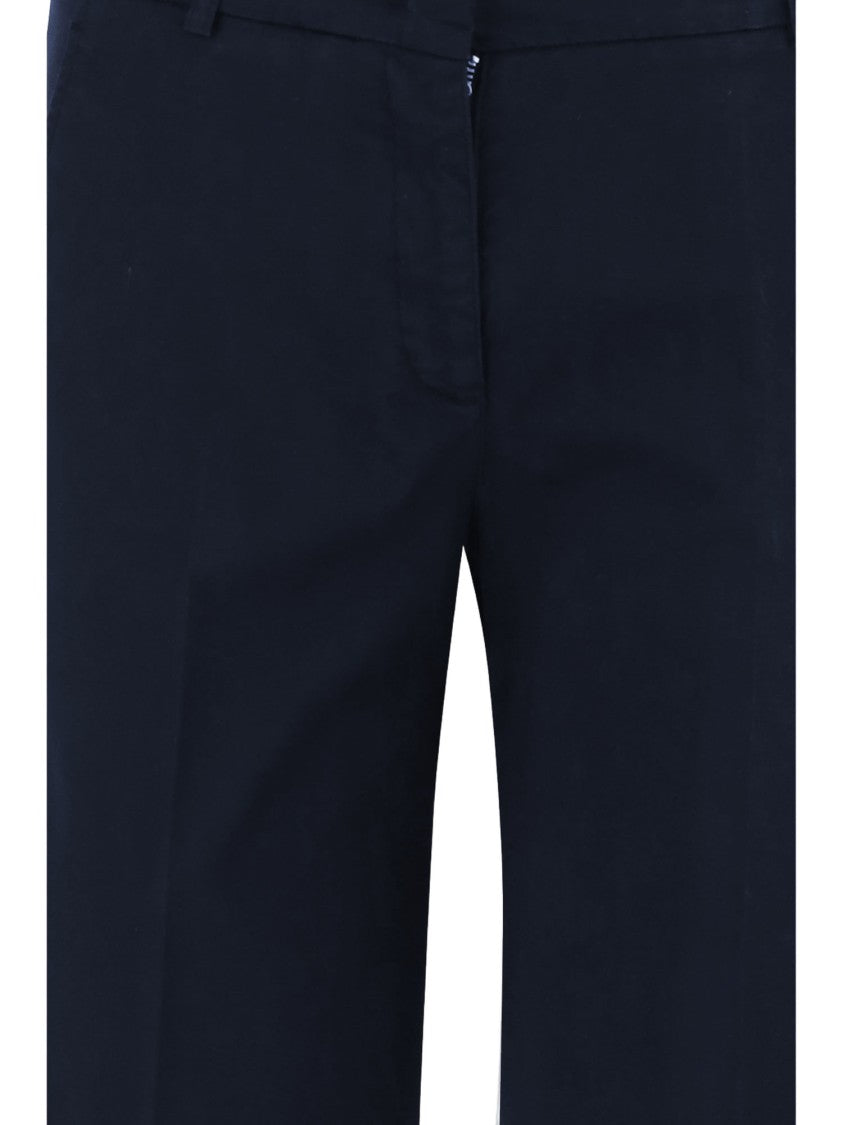 Ql2 Flared Navy Blue Pants