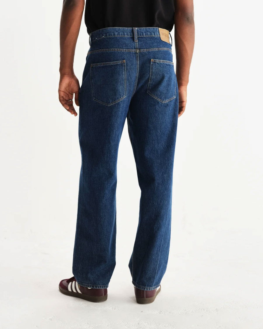 Wax London Vintage Denim Jeans With Relaxed Silhouette
