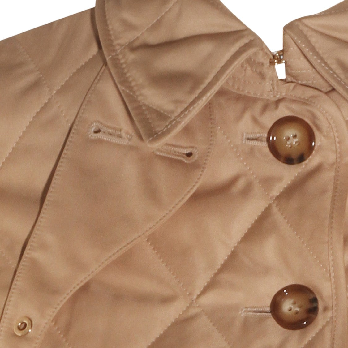 Burberry Tailored Quilted Jacket With Diamond Pattern