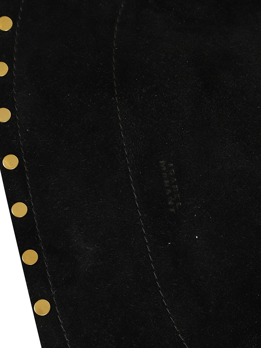 Isabel Marant Suede Calfskin Leather Bag