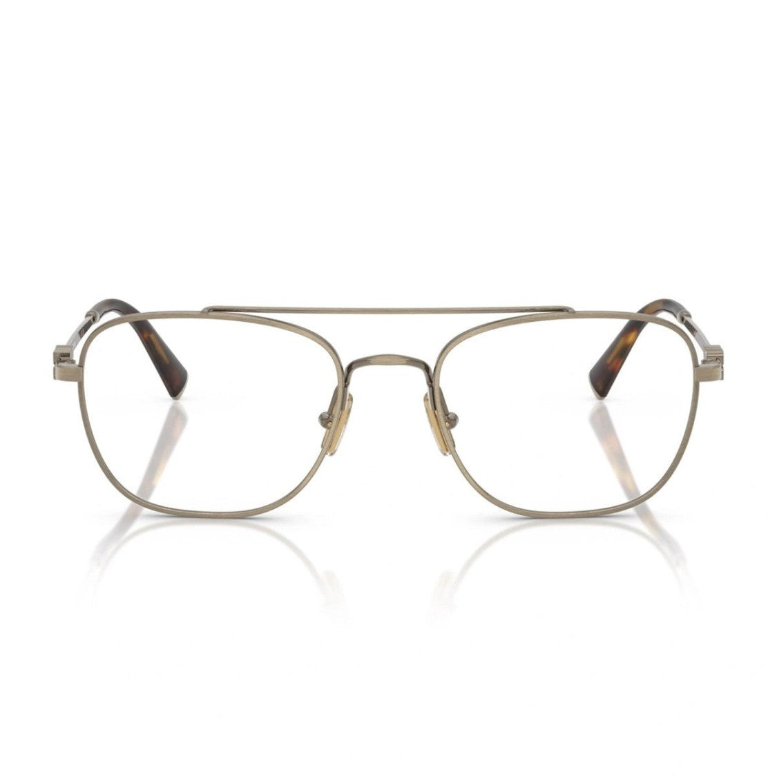 Miu Miu Old Gold 0Mu 51Wv Metal Pilot Sunglasses