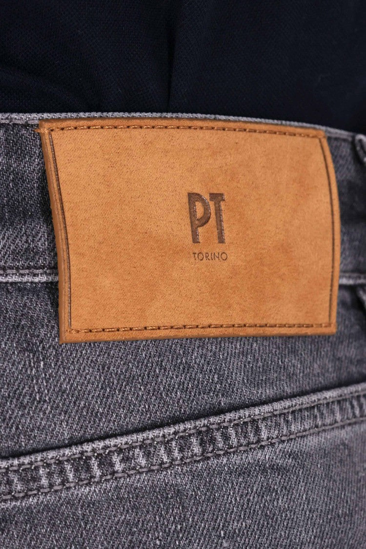 Pt Denim Reggae Tapered Cotton Comfort Jeans