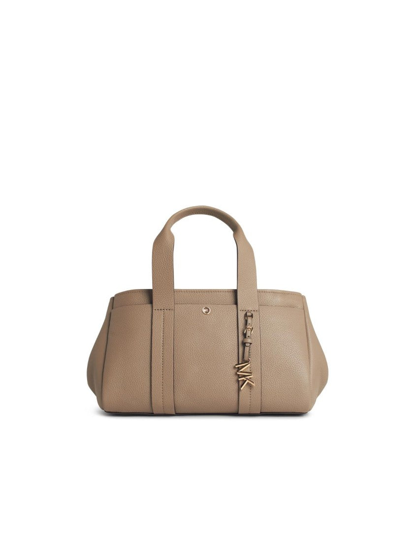 Michael Michael Kors Romee' Beige Leather Bag