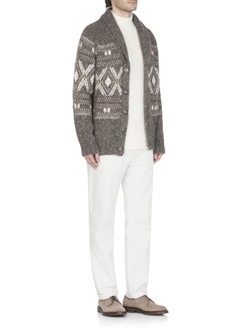 Brunello Cucinelli Ivory Cucinelli Cashmere Sweater