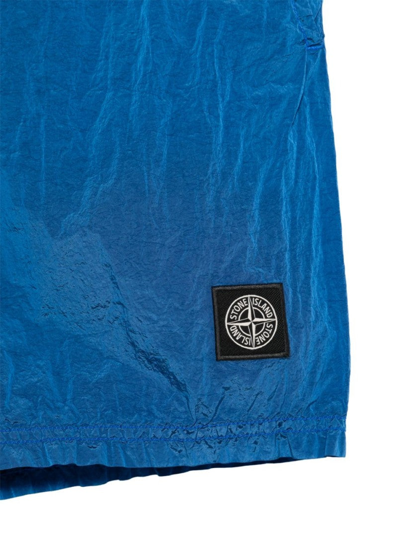 Stone Island Swim Shorts In Lightweight Polyamide