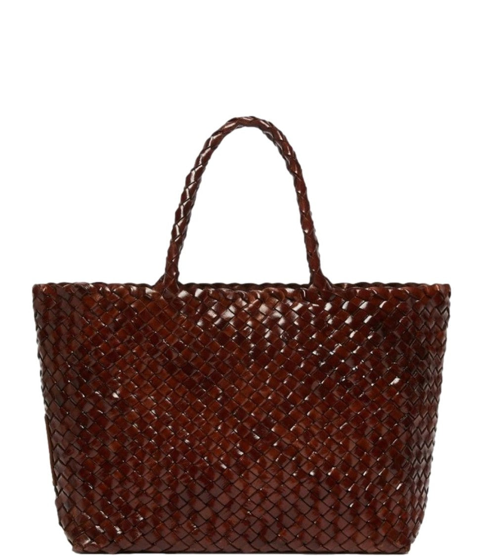 Max Mara Cuoio Brown Wkaorli Leather Handbag