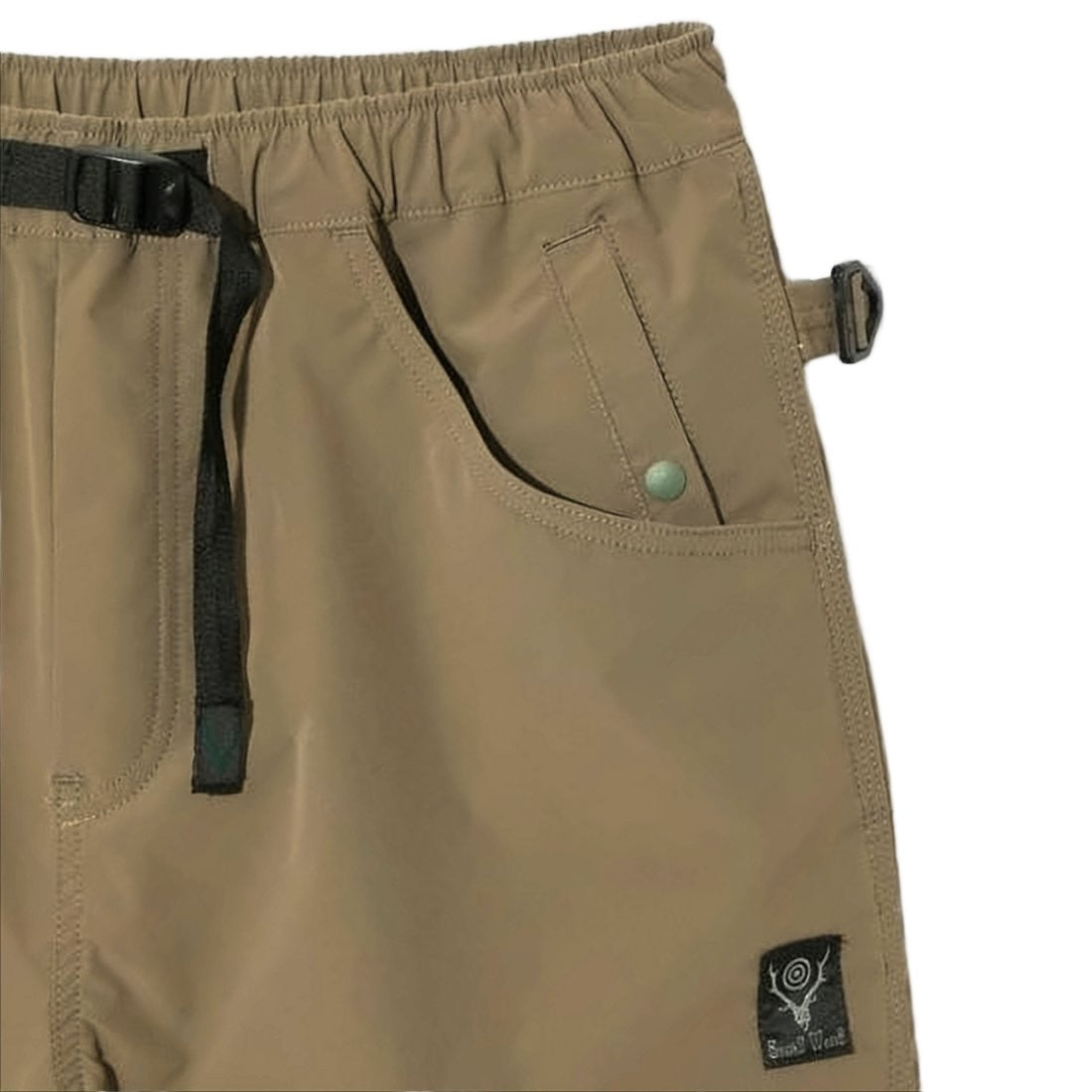 South2 West8 Straight Pants With Elastic Waistband