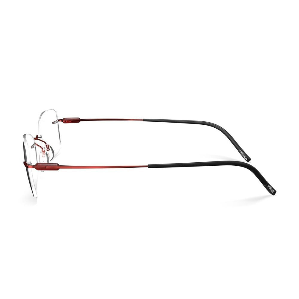 Silhouette 5561/Hc Rimless Titanio Sunglasses With Sculptural Design