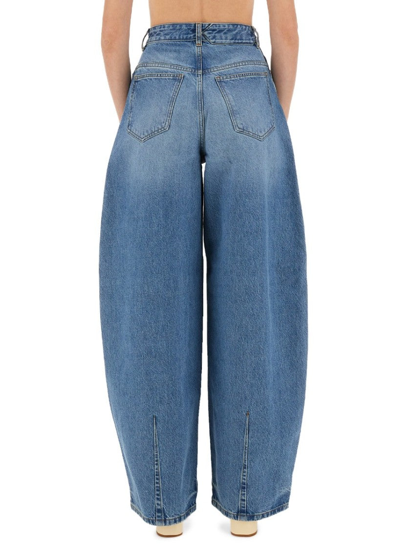 Jacquemus "De-Nimes Ovalo" Denim Pants