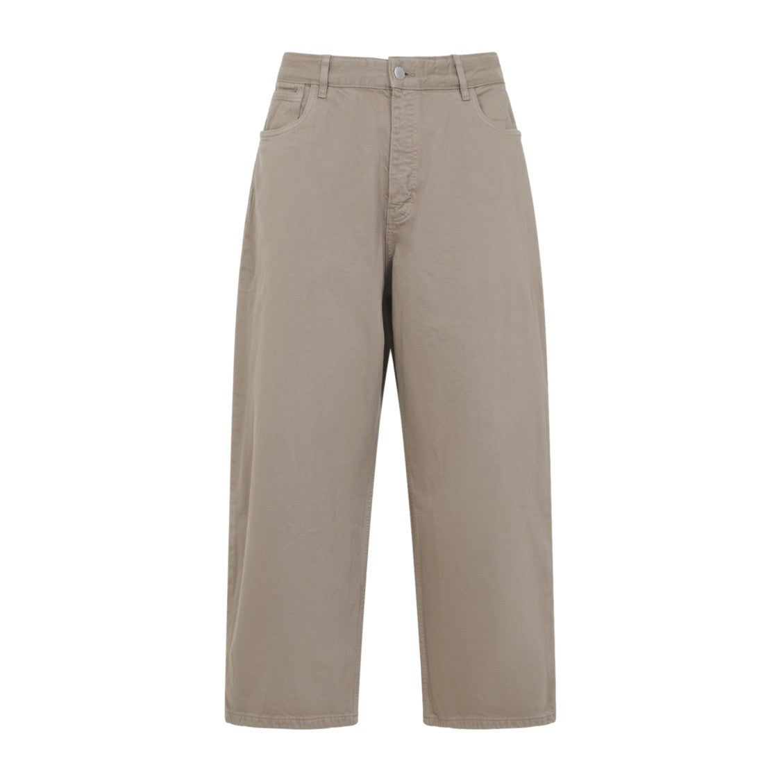Studio Nicholson Paolo Beige Cotton Jeans
