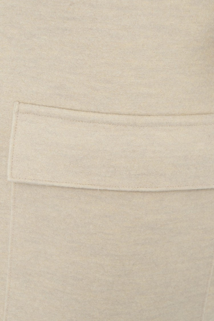 Harris Wharf London Relaxed Fit Oversized Coat With Classic Collar And Distinctive Closure