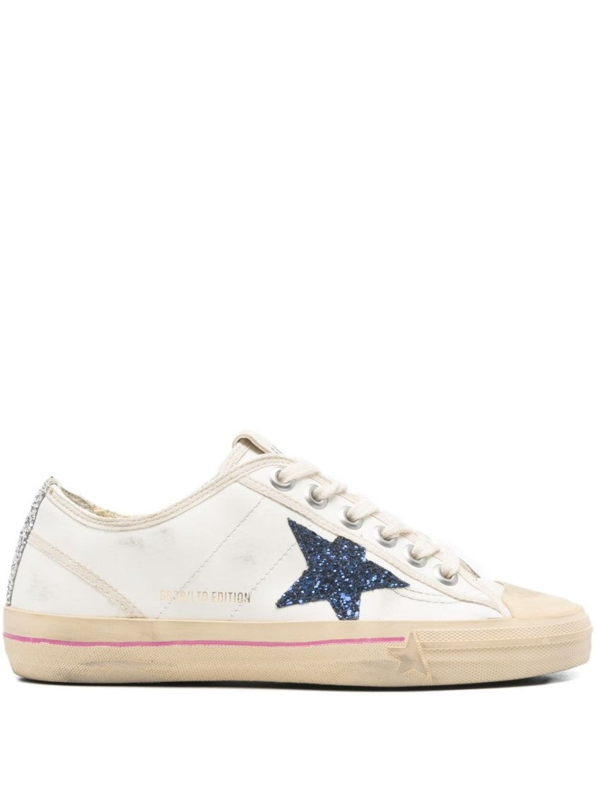 Golden Goose Silk And Nylon Padded Collar Sneakers
