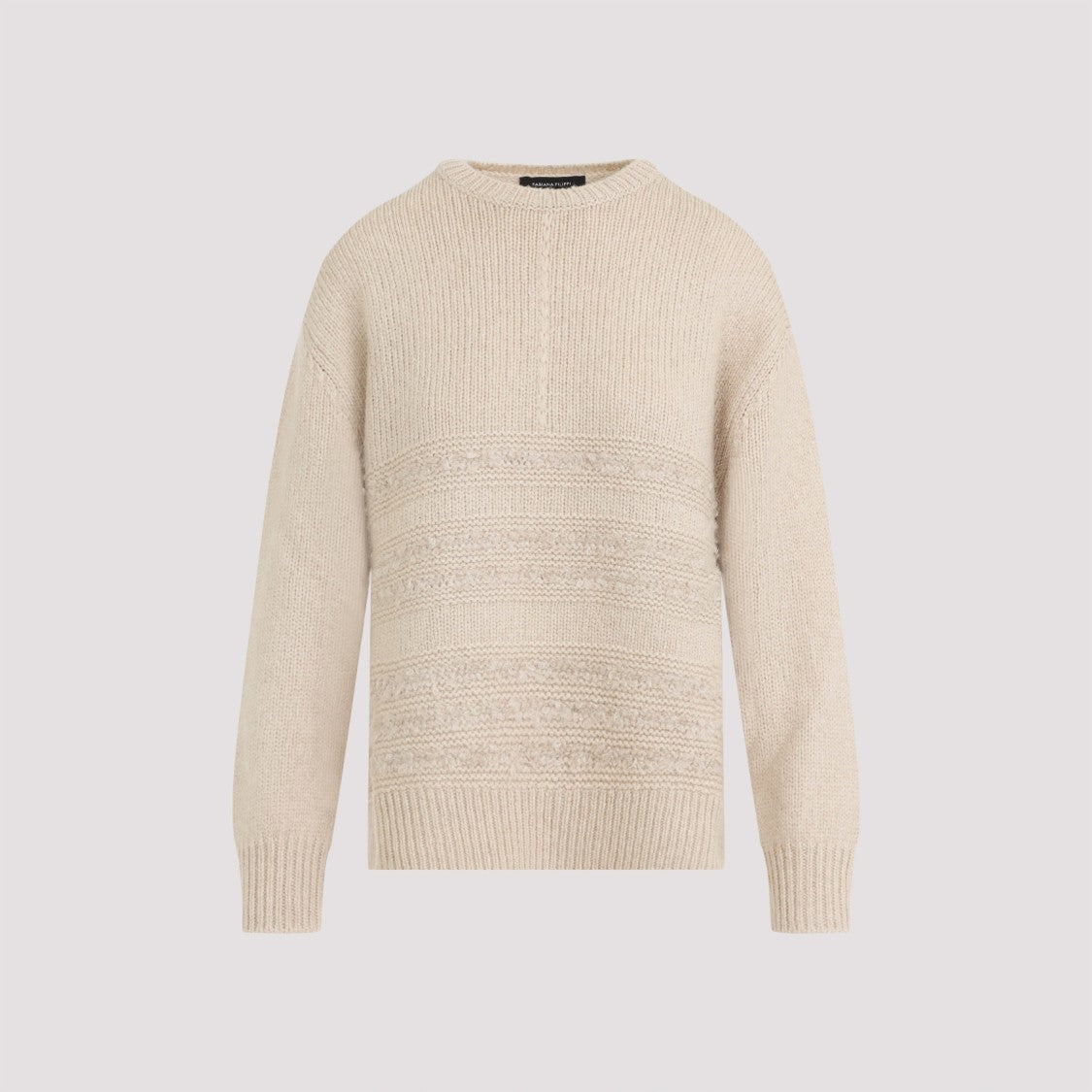 Fabiana Filippi Beige Camel Sweater