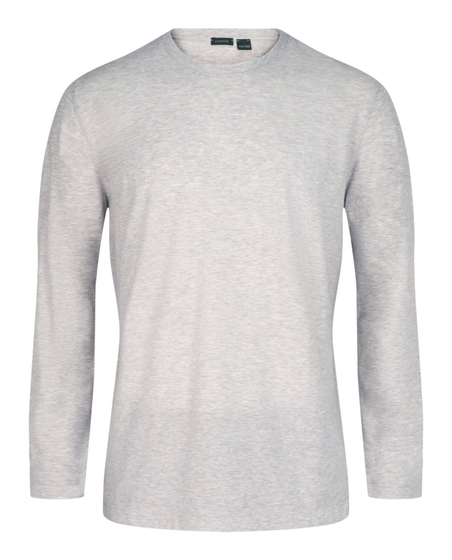 Slowear Zanone Long-Sleeve Crew-Neck T-Shirt