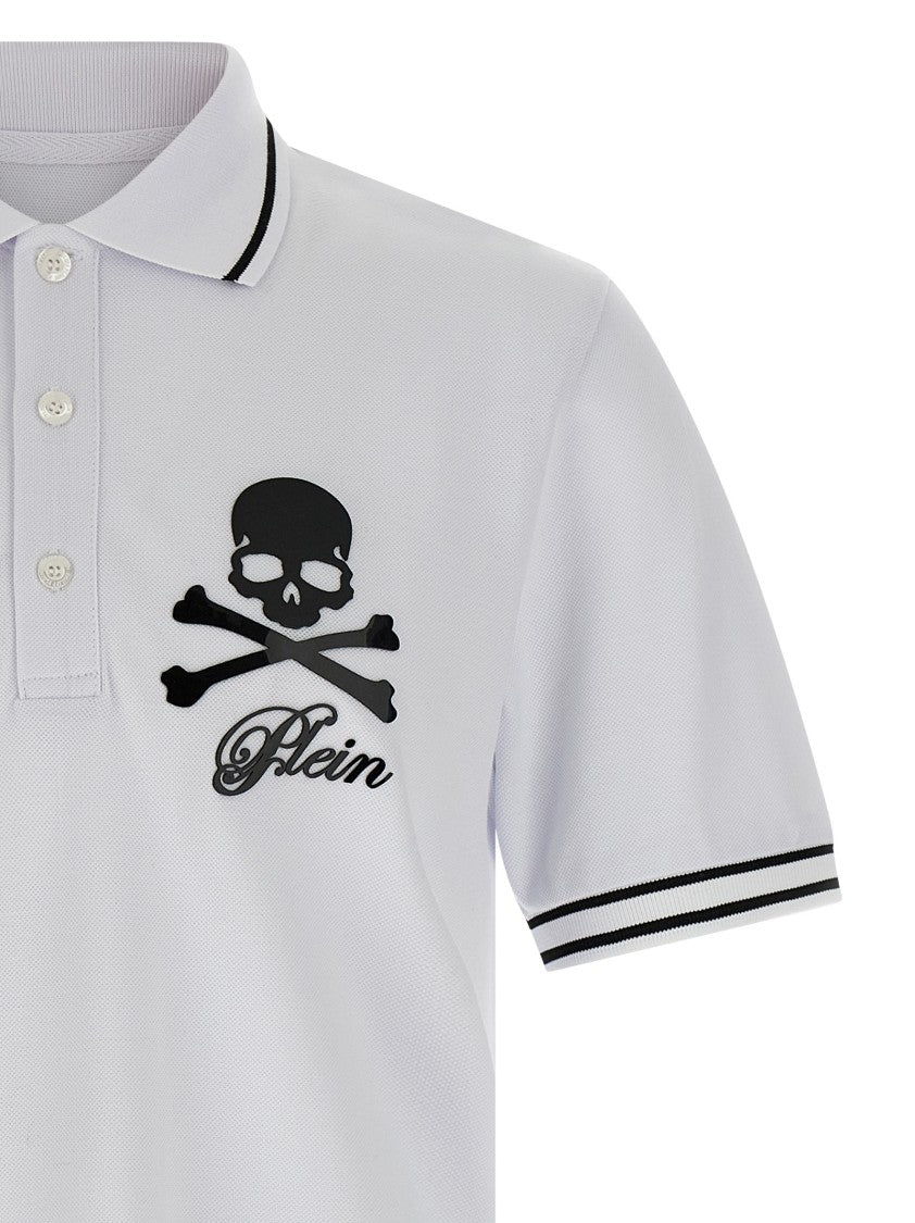 Philipp Plein Skull & Bones' Polo Shirt