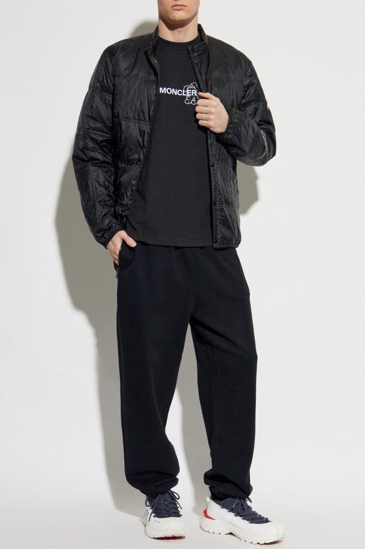 Moncler Genius Quilted Down Coat With Frgmt Inscription