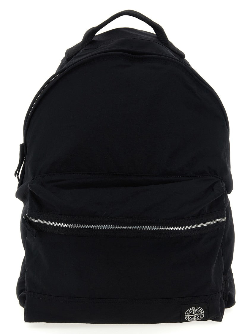 Stone Island Logo Patch Backpack