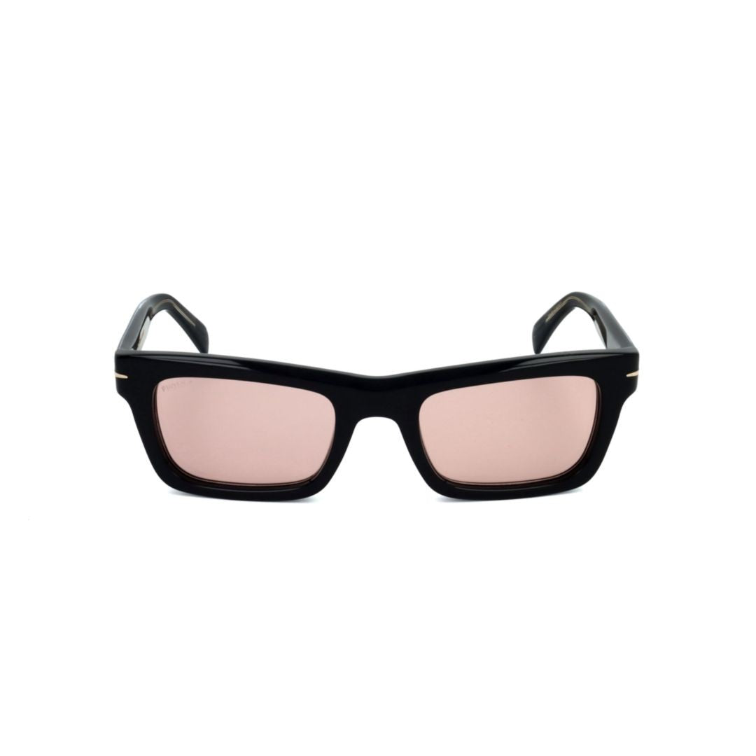 David Beckham Db 7091/S Bold Rectangular Acetate Sunglasses