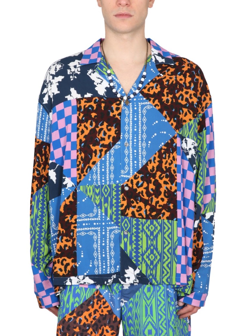 Marcelo Burlon Hawaii Mix & Match Shirt