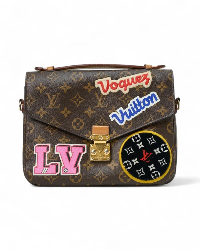 Louis Vuitton Metis Mm Patches Monogram Clutch