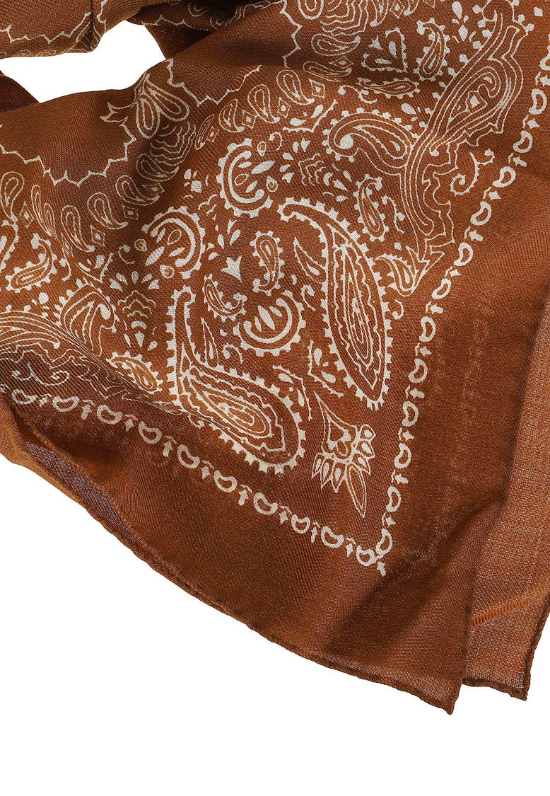 Destin Judy Carrè Dis.Bandana 90X90 Wool Scarf
