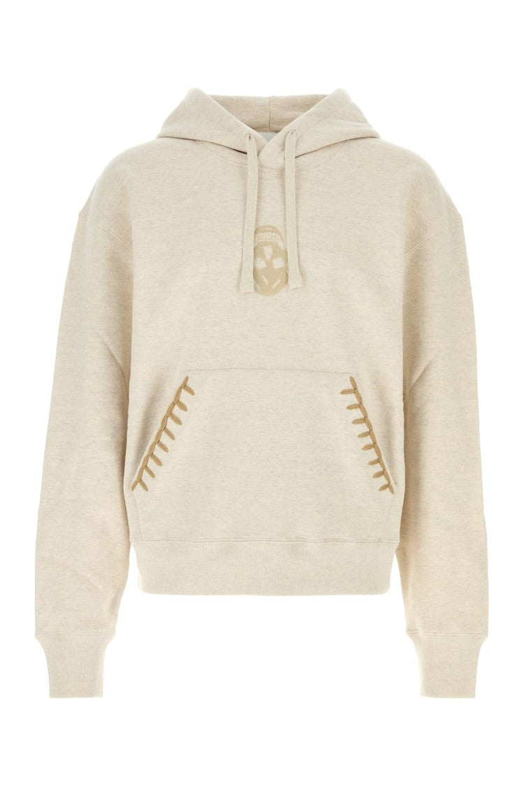 Alexander Mcqueen Cropped Hoodie With Drawstring Hood