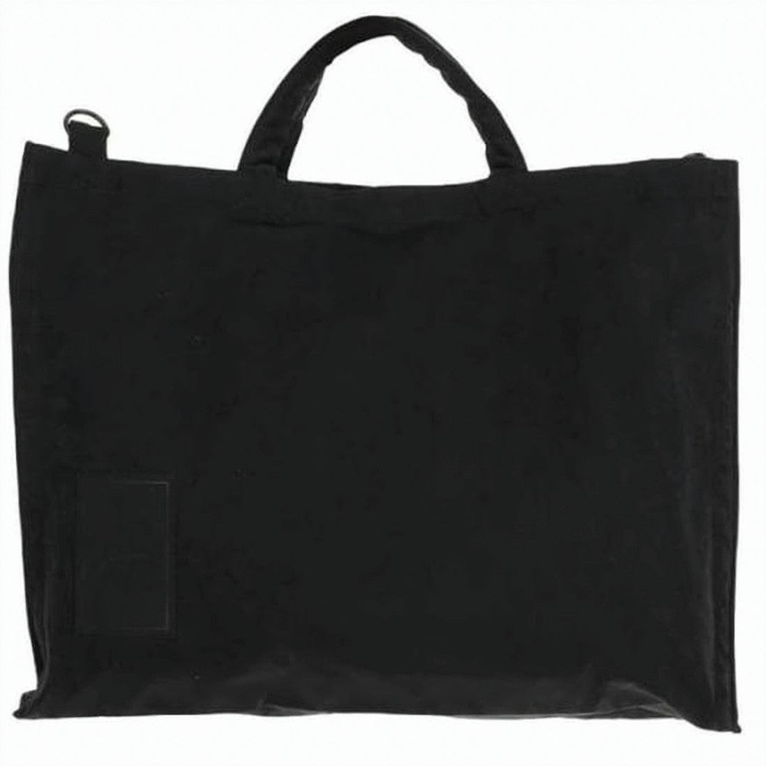Ten C Rectangular Black Tote Bag