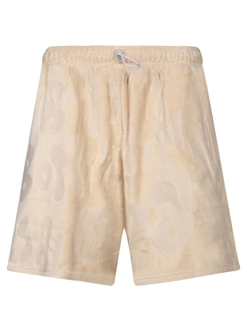 Bonsai Beige Cotton Shorts