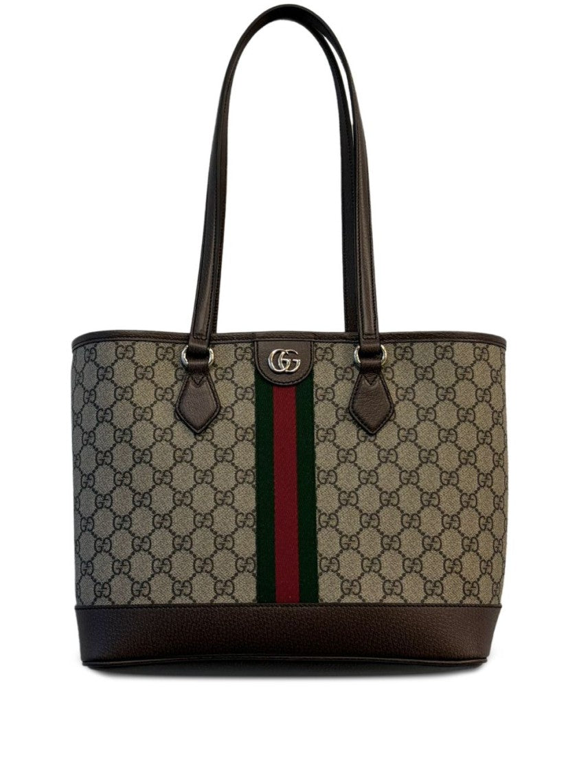 Gucci Structured Tote Bag With Signature Monogram
