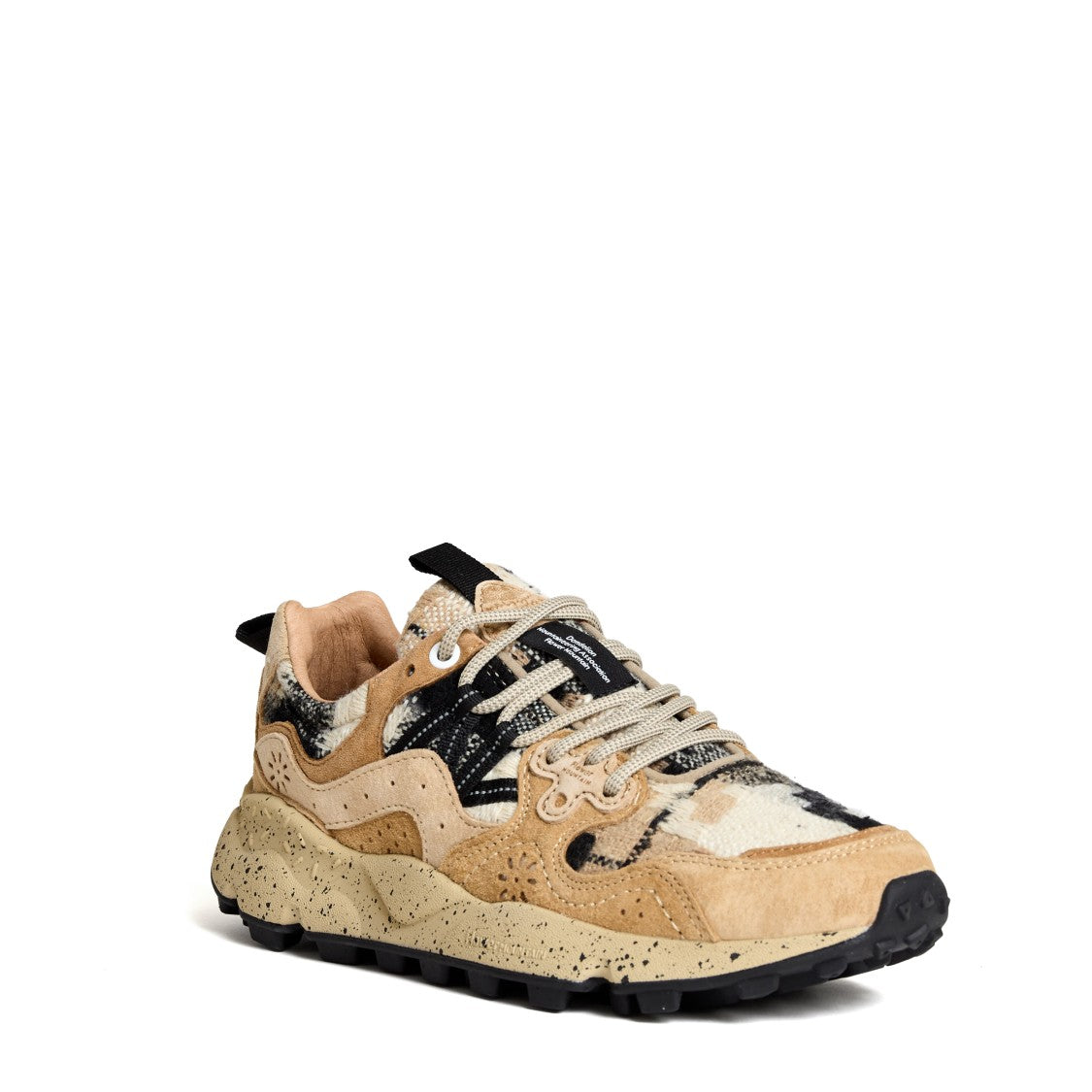 Flower Mountain Yamano 3 Women's Suede And Wool Sneakers