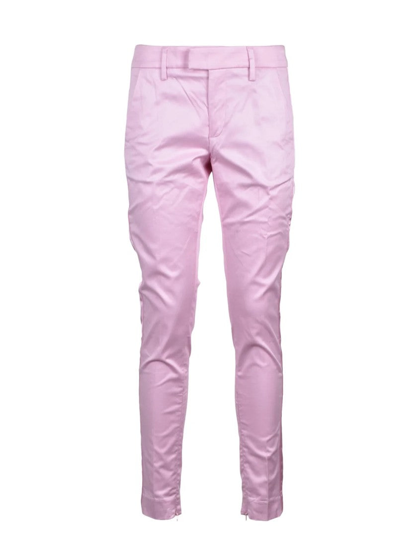 Dondup Kelly Trousers With Zip - Pink