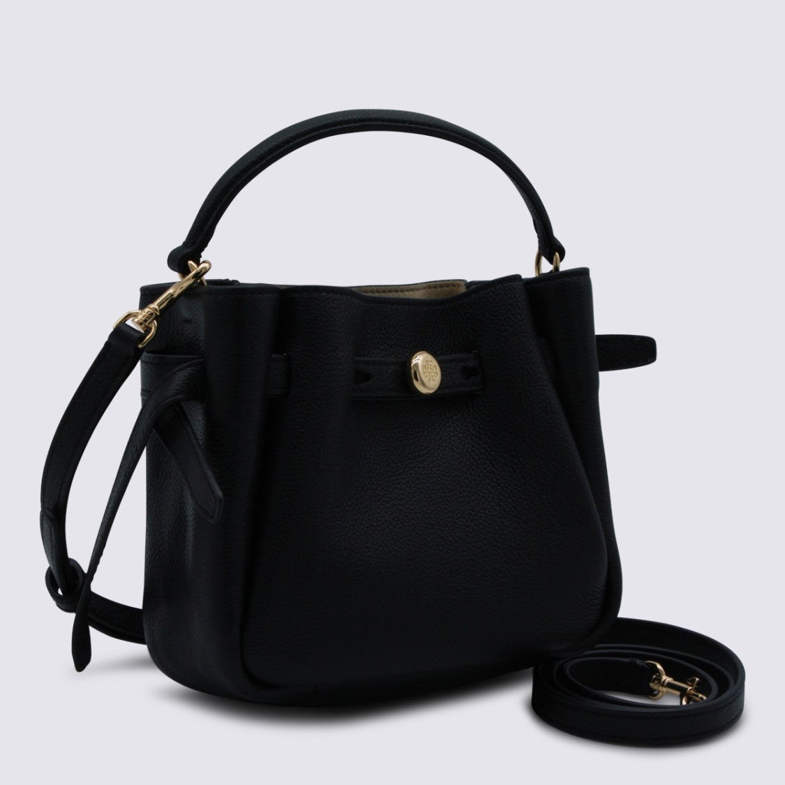 Tory Burch Black Leather Satchel
