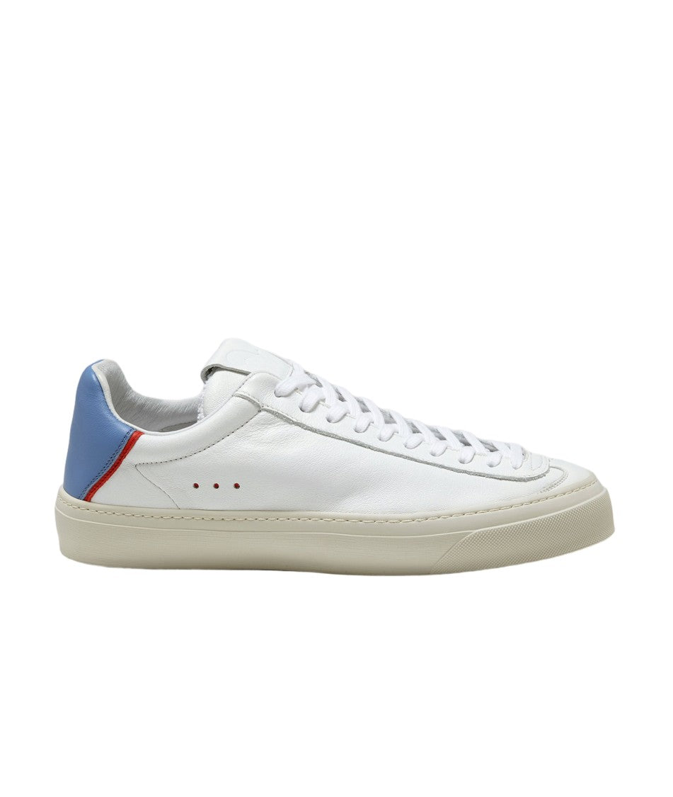Aqua Alta Venice White Leather And Suede Sneakers