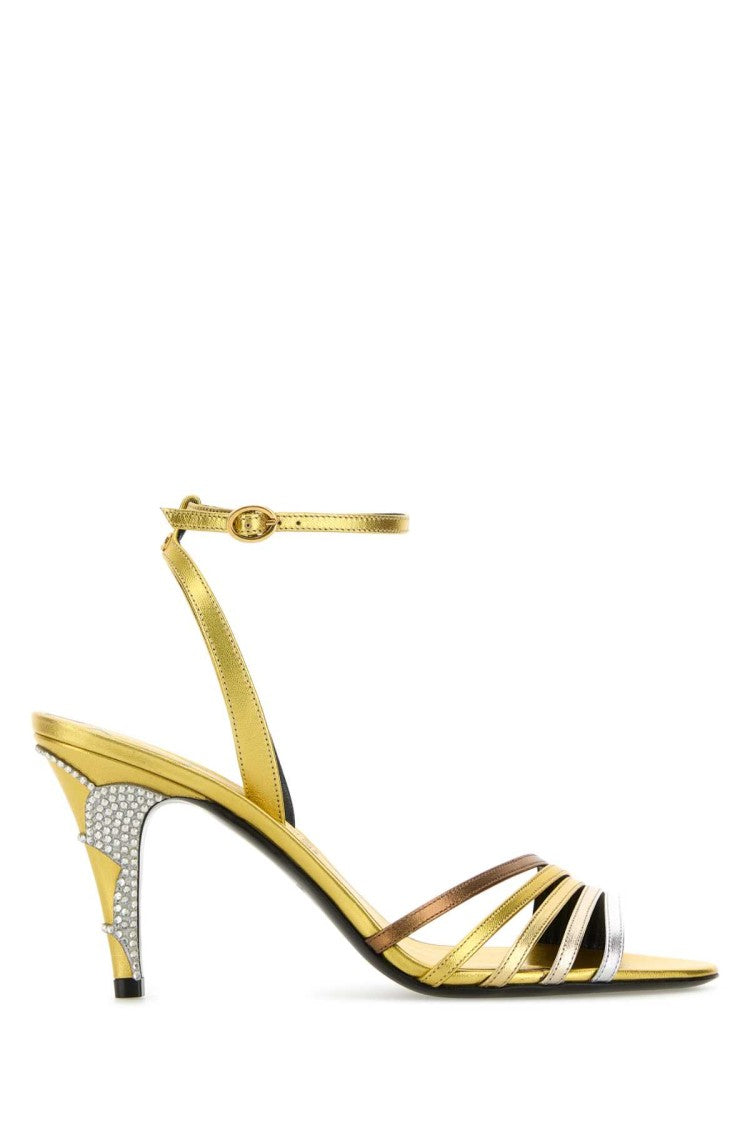 Valentino Garavani Leather Ladycrush Sandals