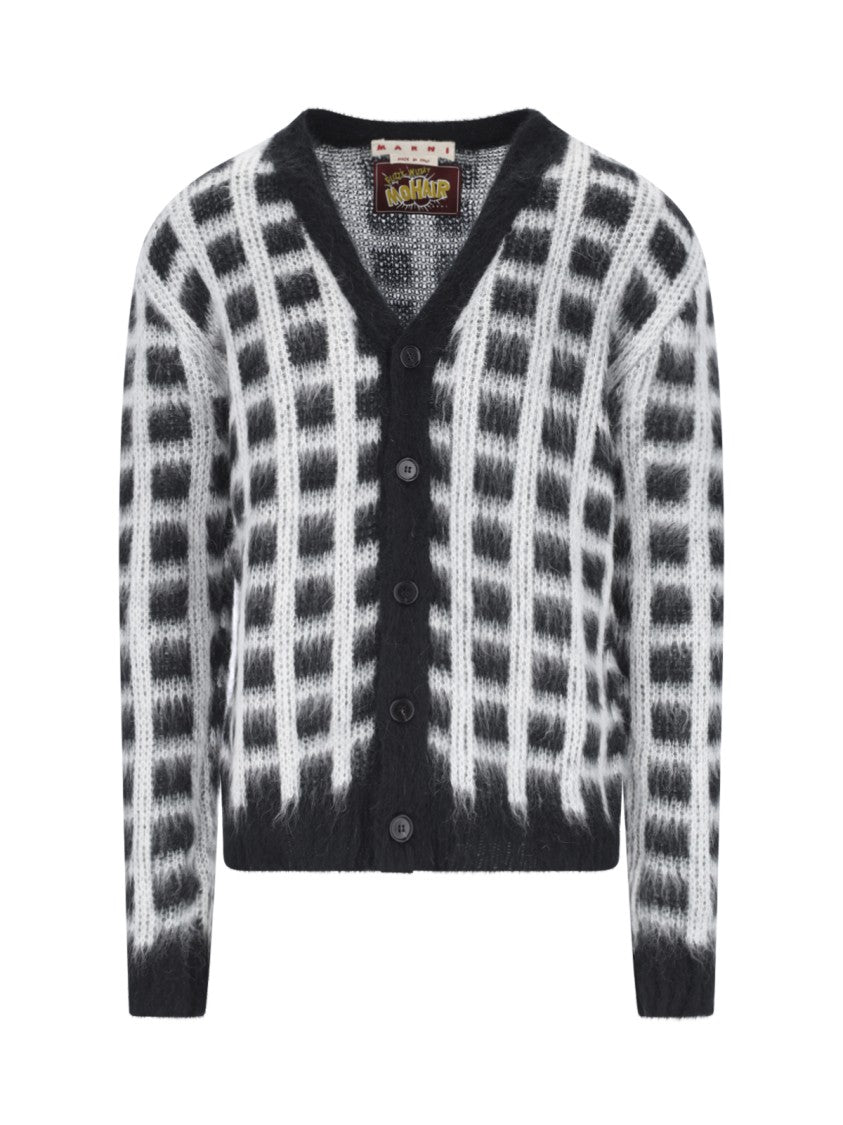 Marni Mohair Cardigan – Black