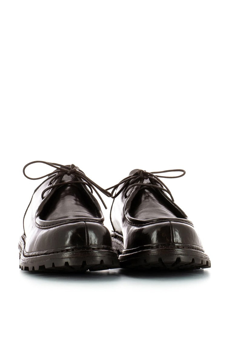 Officine Creative Leather Lace-Up Shoes With Leather Sole