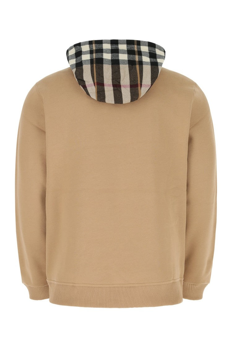 Burberry Beige Cotton Blend Sweatshirt