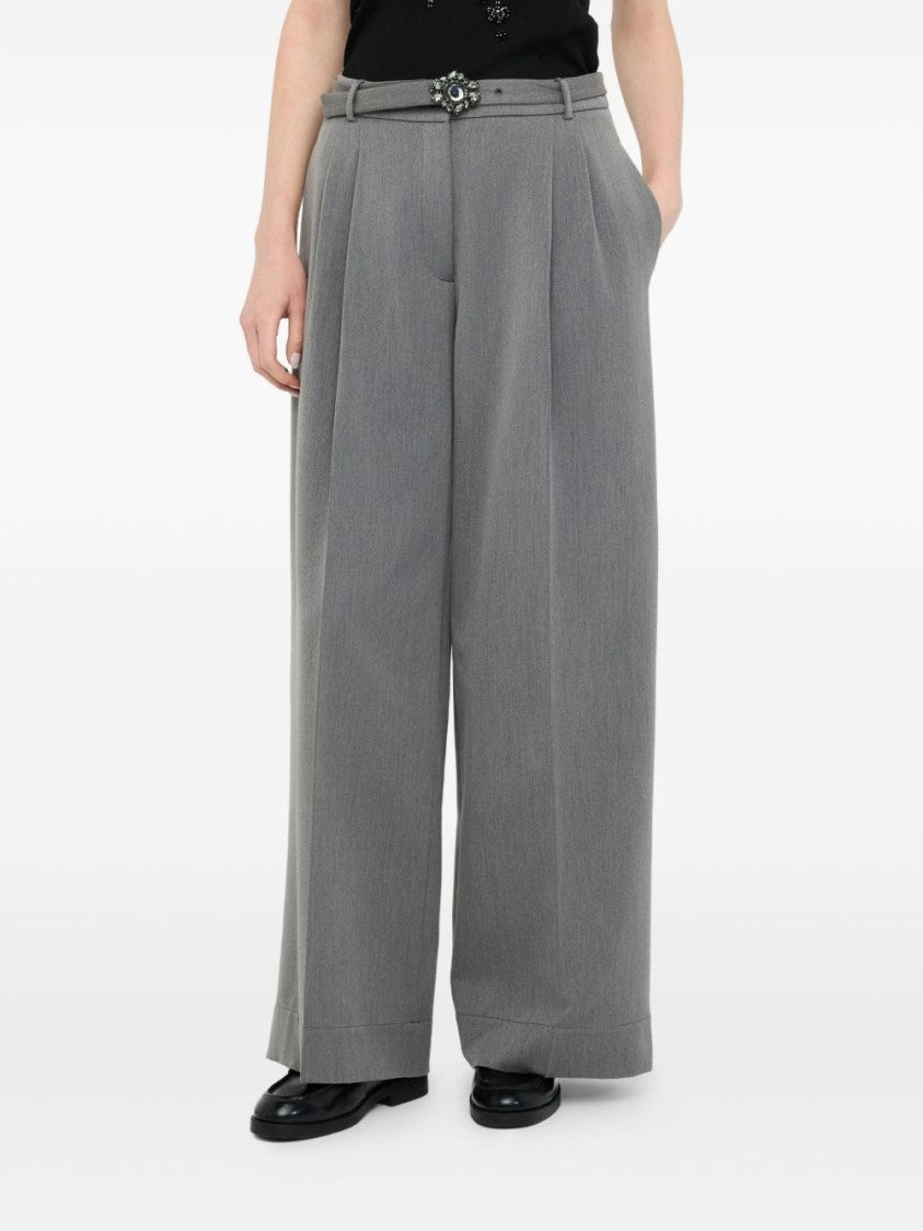 Liu Jo Wide-Leg Trousers With High Waist
