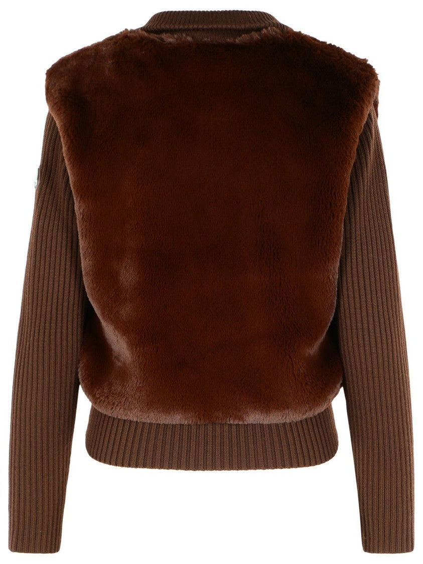 Moose Knuckles Caffè Faux Fur Jacket