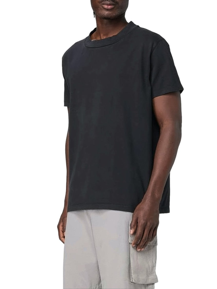 Our Legacy Relaxed-Fit Black T-Shirt With Crew Neckline